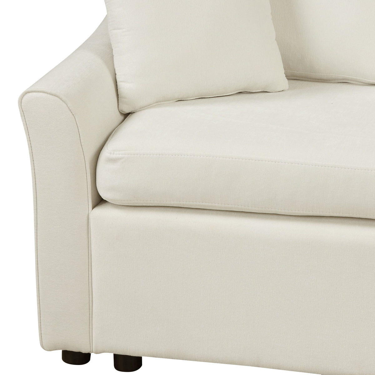 124.8 Shaped Sofa Convertible Sofa Bed Pull ut SofOa Sleeper