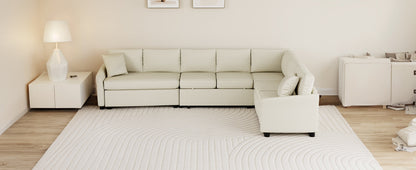 124.8 Shaped Sofa Convertible Sofa Bed Pull ut SofOa Sleeper