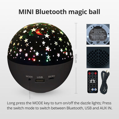 Night Light Projector for Kid Starry Lights LED Projector Star Moon Sky Ba