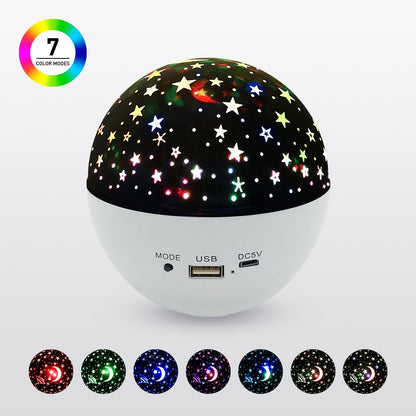 Night Light Projector for Kid Starry Lights LED Projector Star Moon Sky Ba