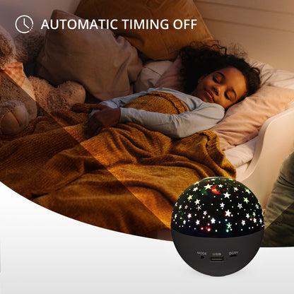 Night Light Projector for Kid Starry Lights LED Projector Star Moon Sky Ba