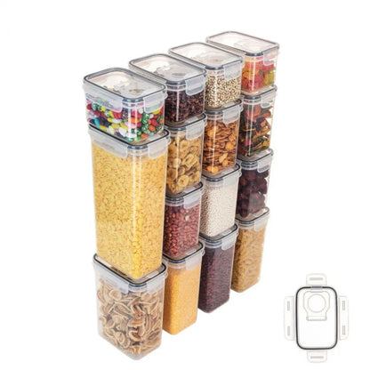 Cereal Containers Food Storage Box Kitchen Organizer