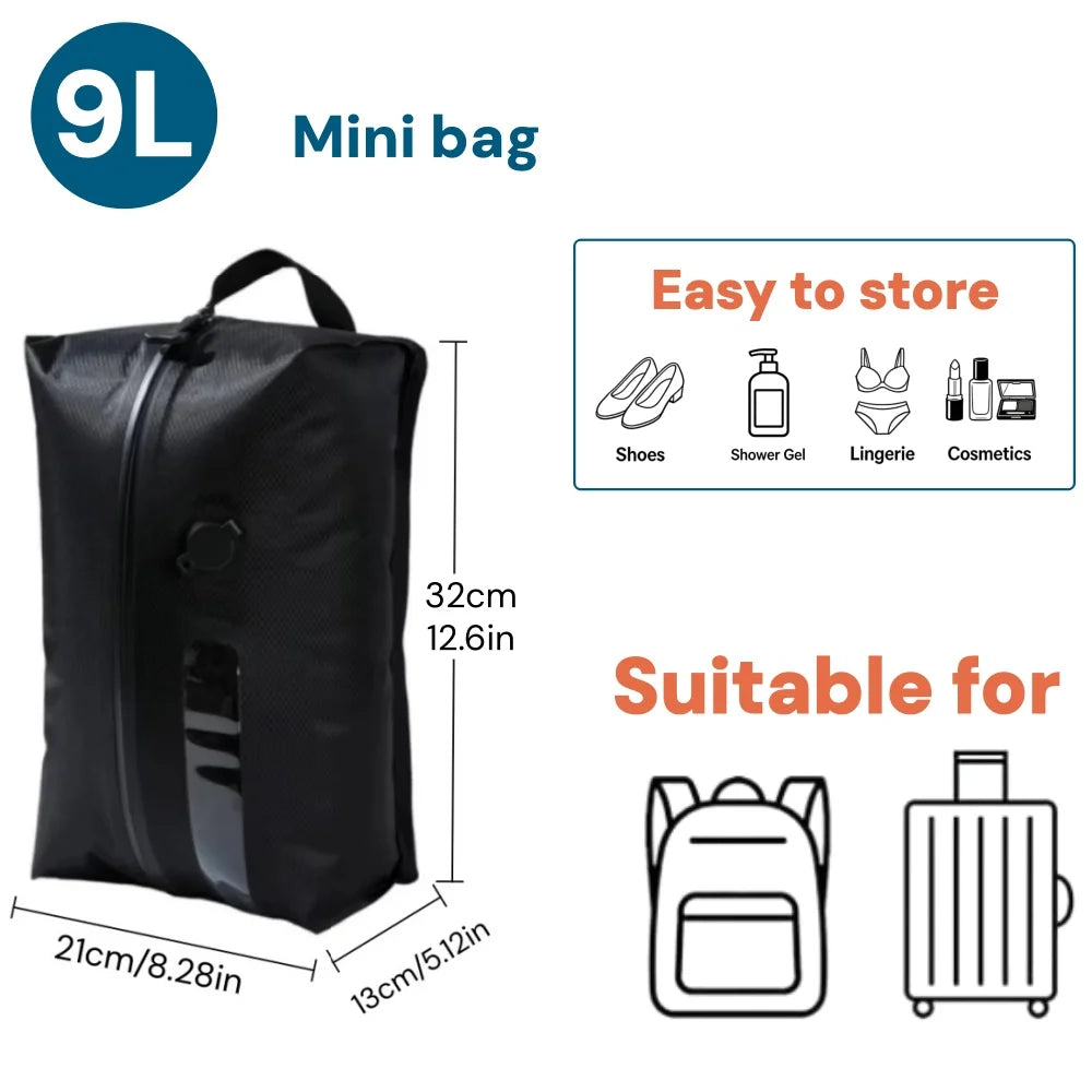 Vacuum Storage Bags, Travel Essentials Suitcases Clothes Organizer Packaging Bag