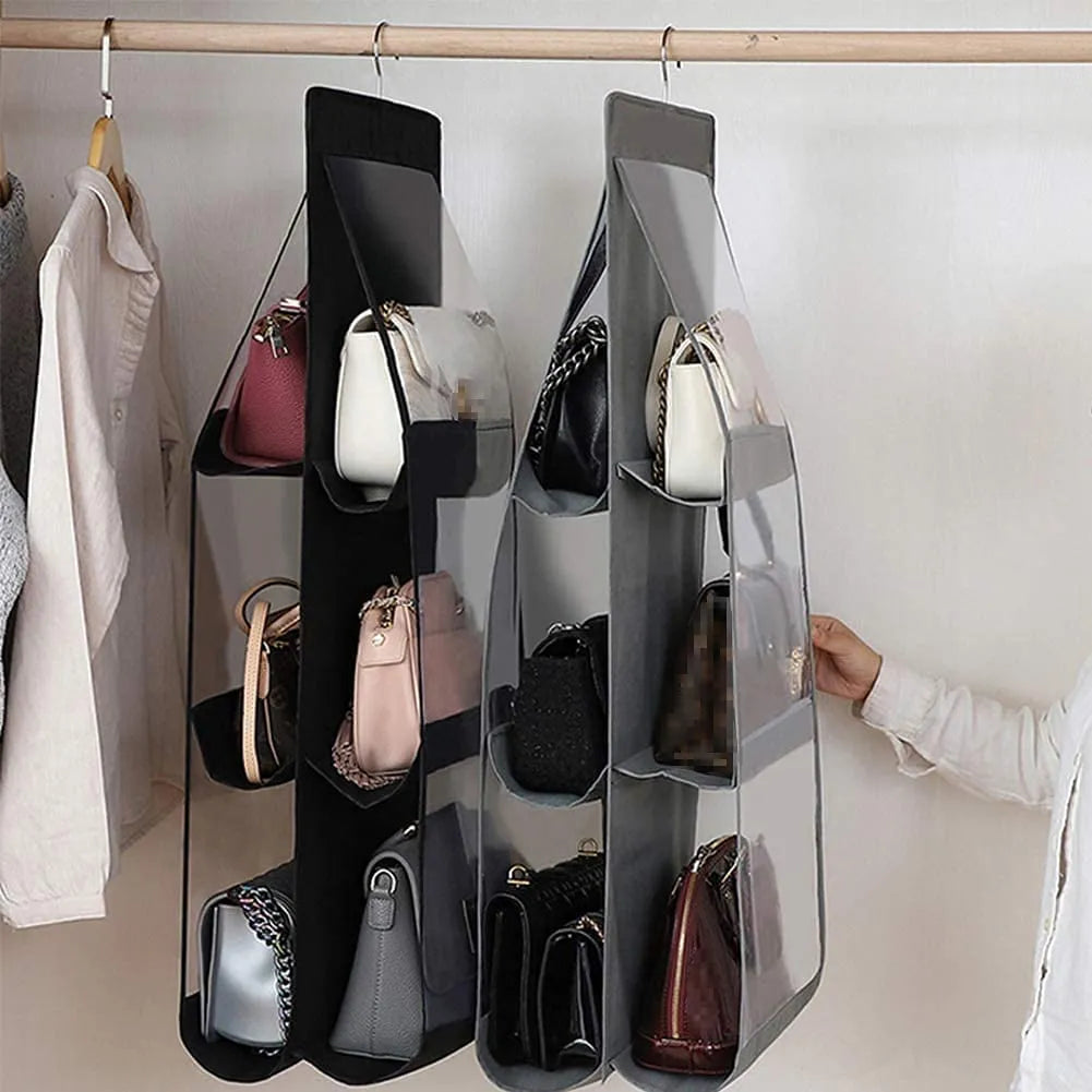 Handbag Organizer Door Wall ag HanClear Sundry Shoe Bag With Hanger Pouch