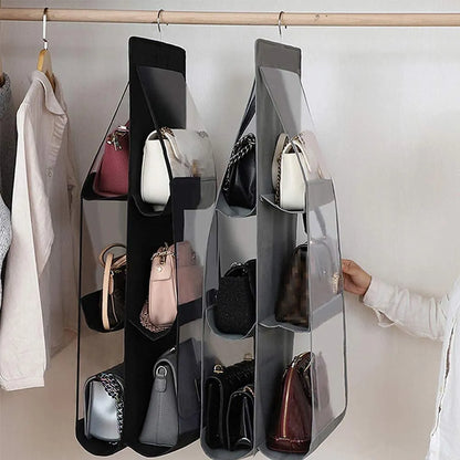 Handbag Organizer Door Wall ag HanClear Sundry Shoe Bag With Hanger Pouch
