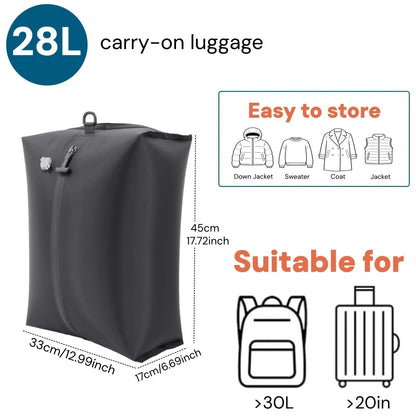 Vacuum Storage Bags, Travel Essentials Suitcases Clothes Organizer Packaging Bag