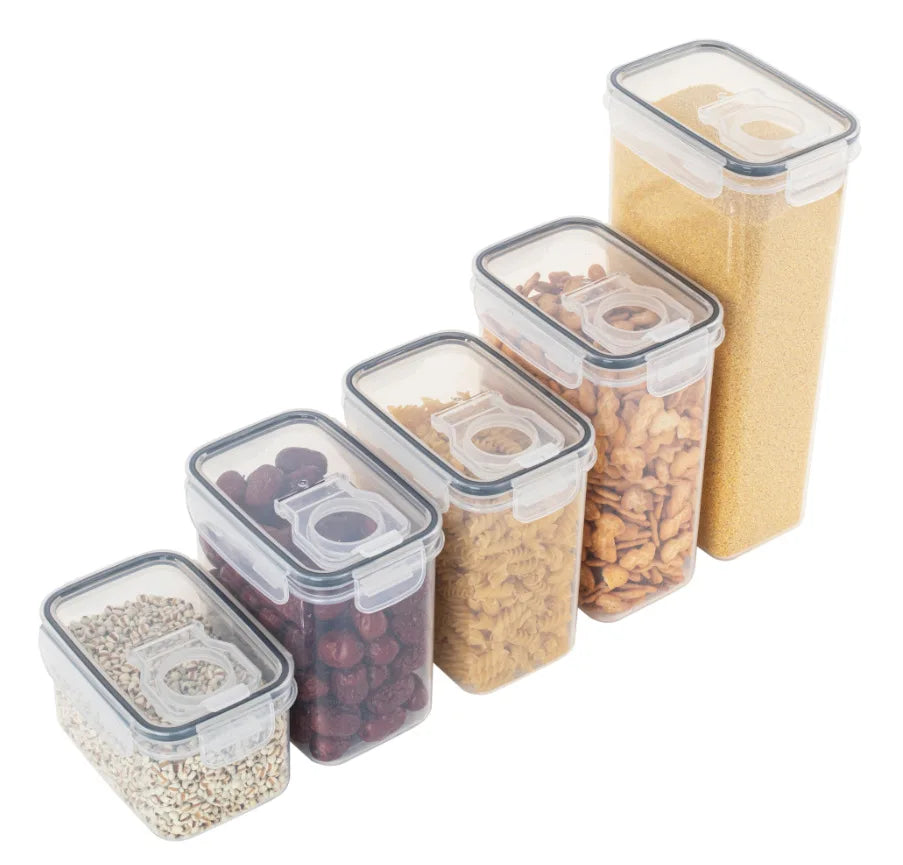 Cereal Containers Food Storage Box Kitchen Organizer